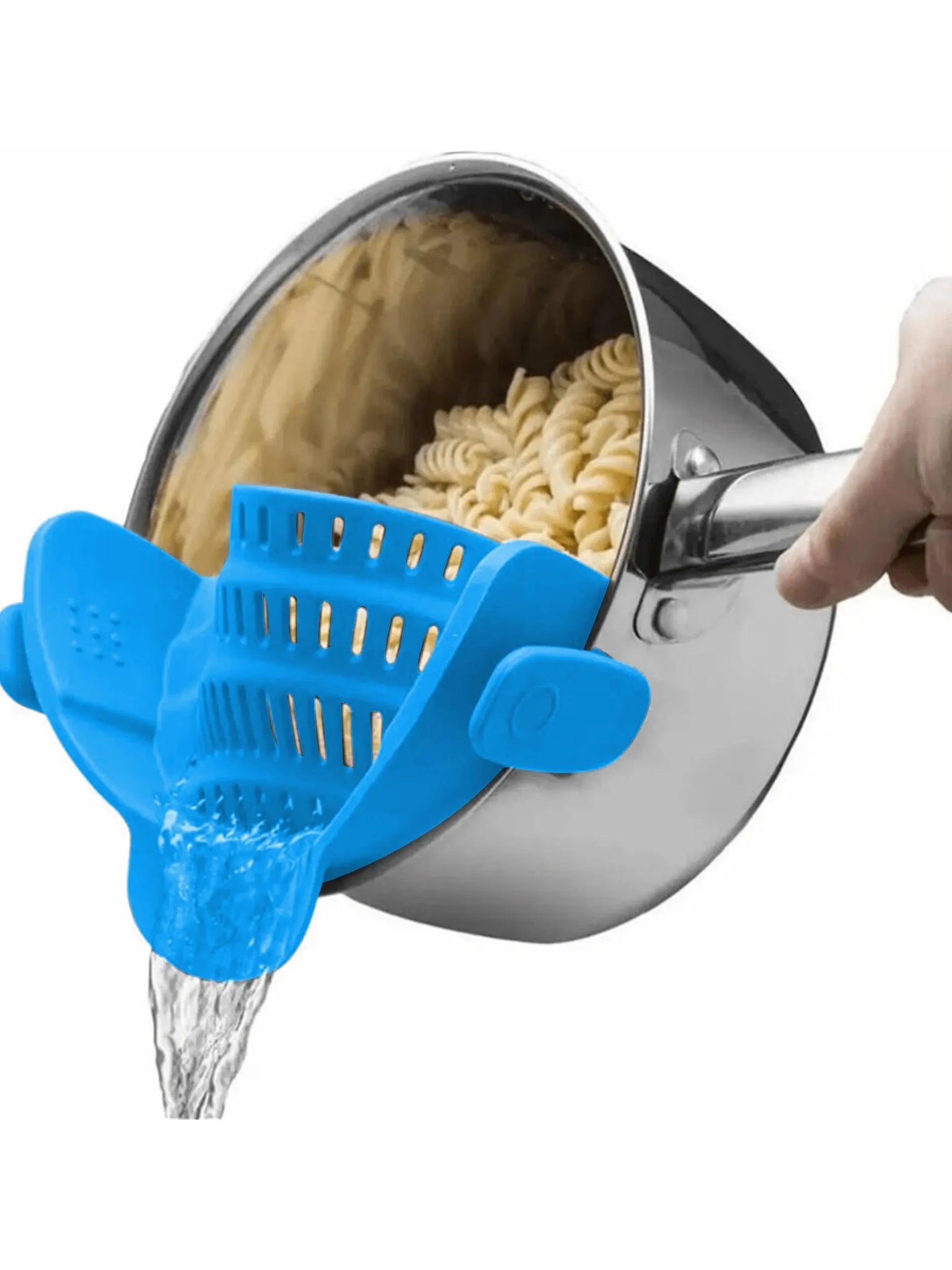 Adjustable Clip-On Silicone Strainer