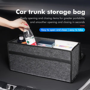 Car Trunk Organizer – Large Folding Storage Box
