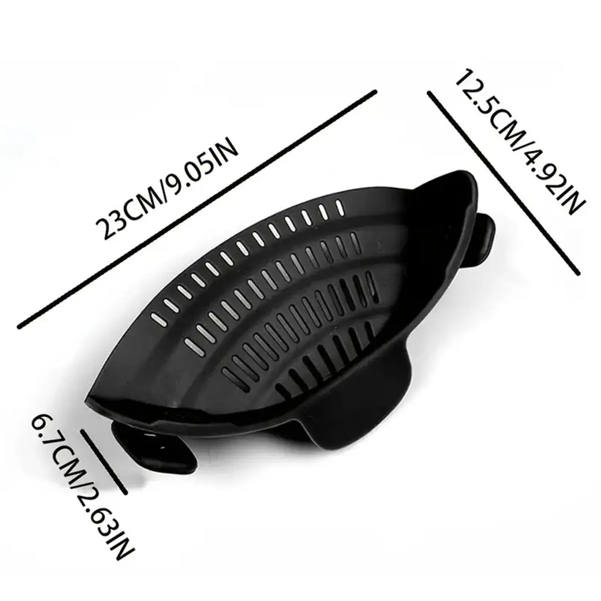 Adjustable Clip-On Silicone Strainer