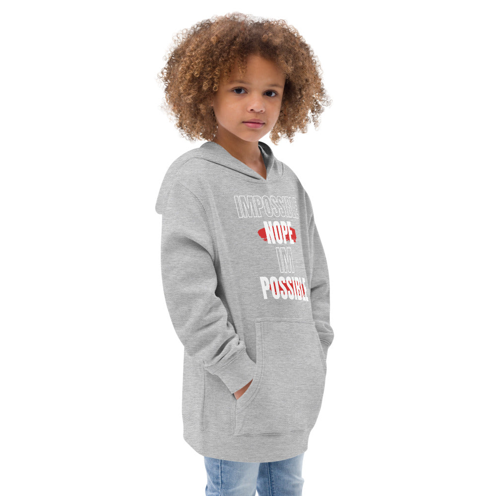 Kids fleece hoodie