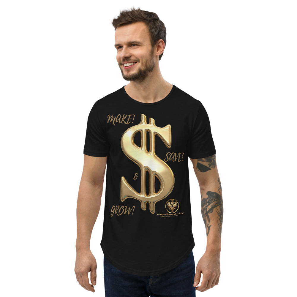 Men's Curved Hem T-Shirt