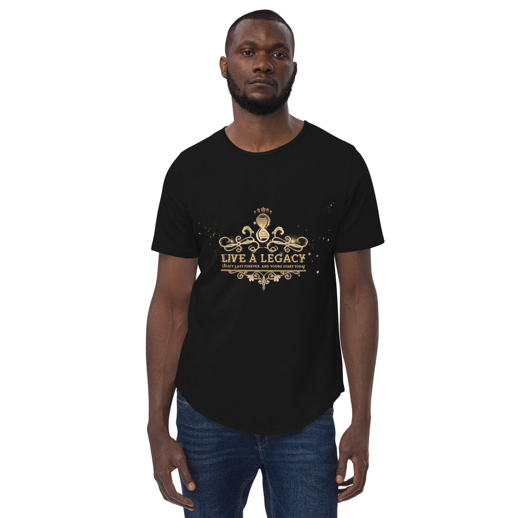 Live A Legacy Curved Hem T-Shirt