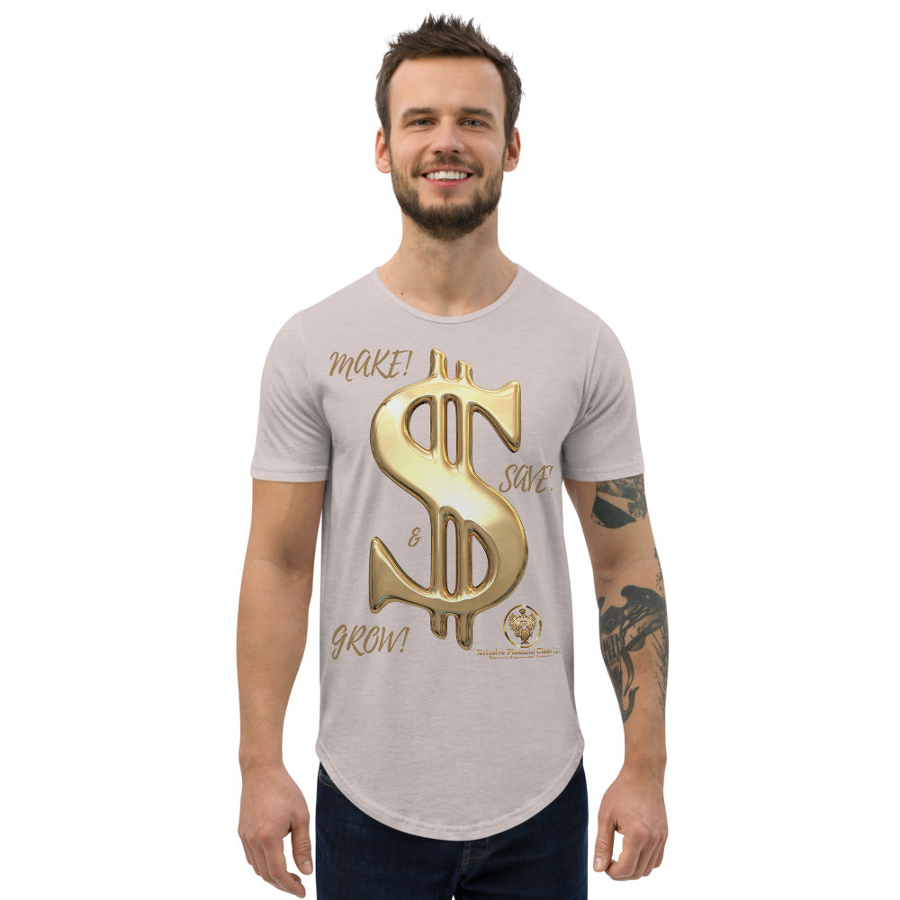 Men's Curved Hem T-Shirt