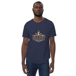 Live A Legacy Curved Hem T-Shirt