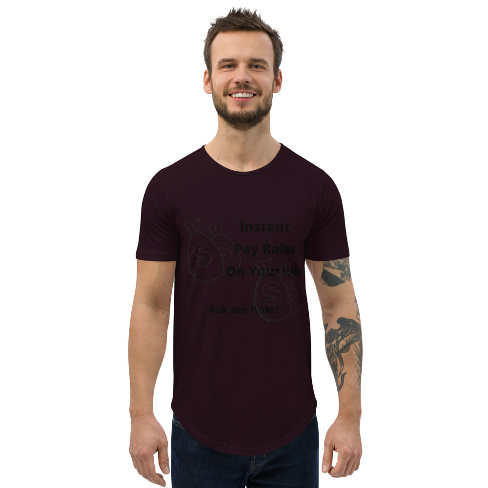 Men's Curved Hem T-Shirt