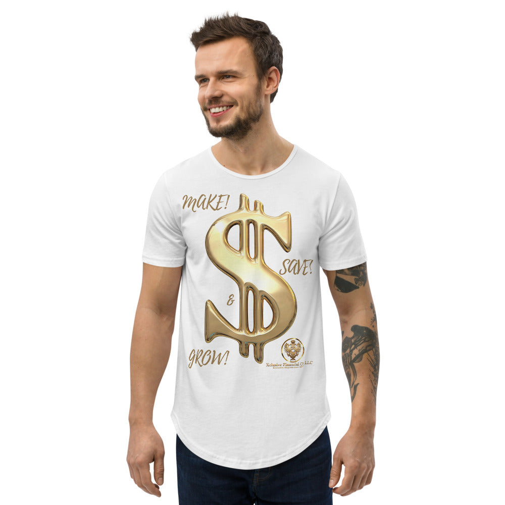 Men's Curved Hem T-Shirt