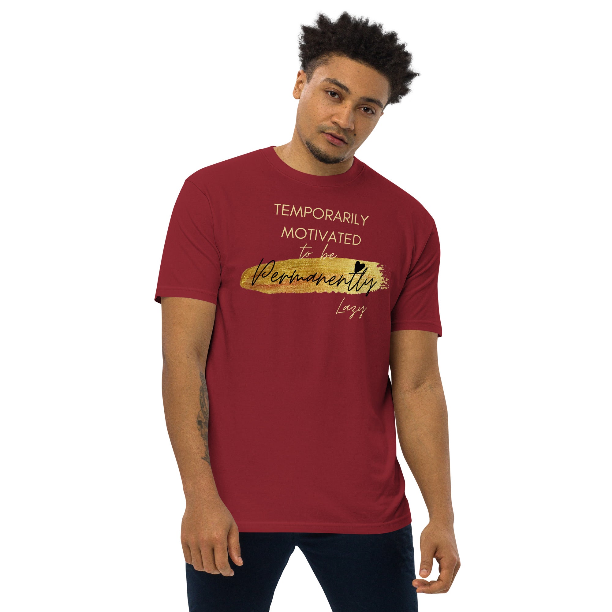 Temporarily Motivated Premium Heavyweight Tee