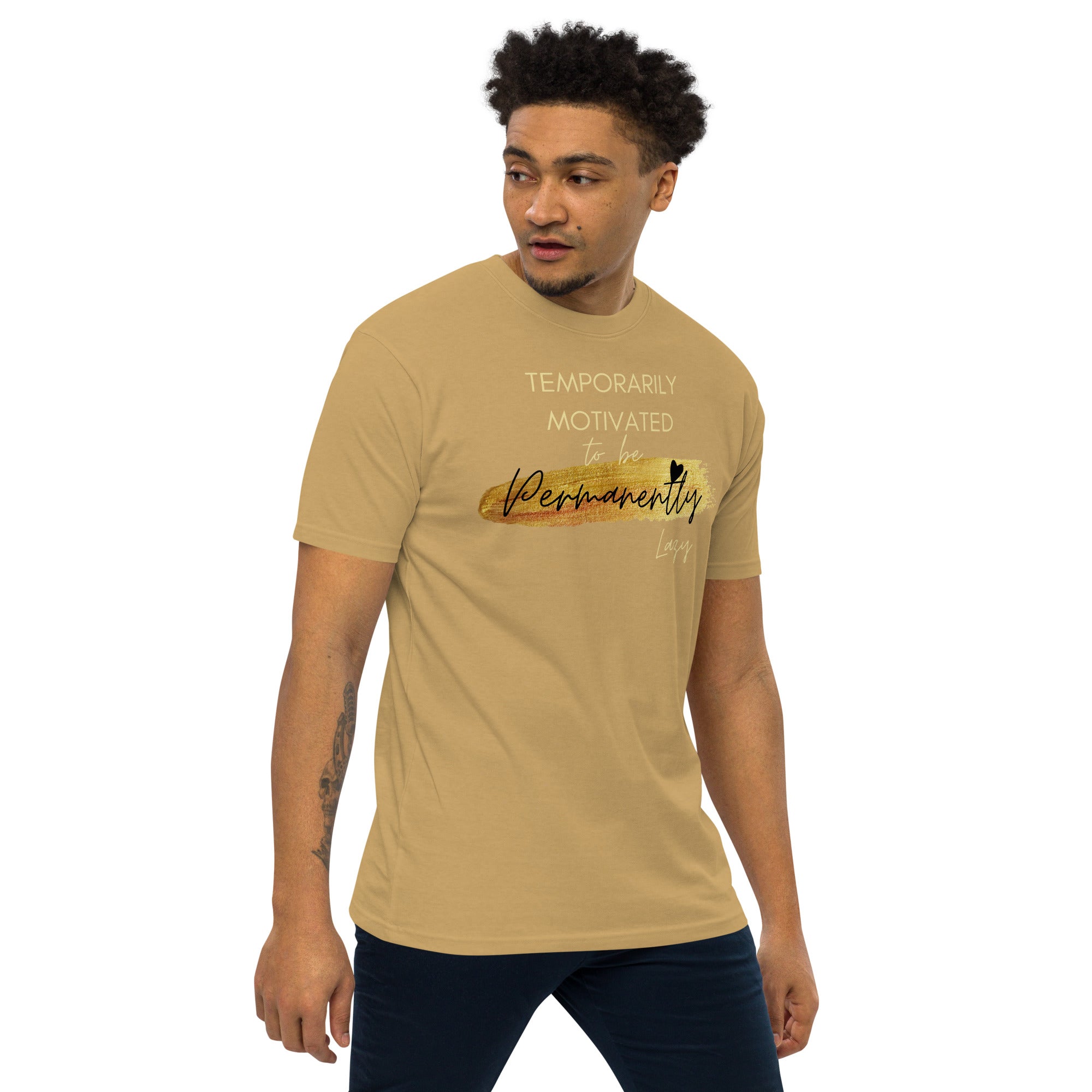 Temporarily Motivated Premium Heavyweight Tee