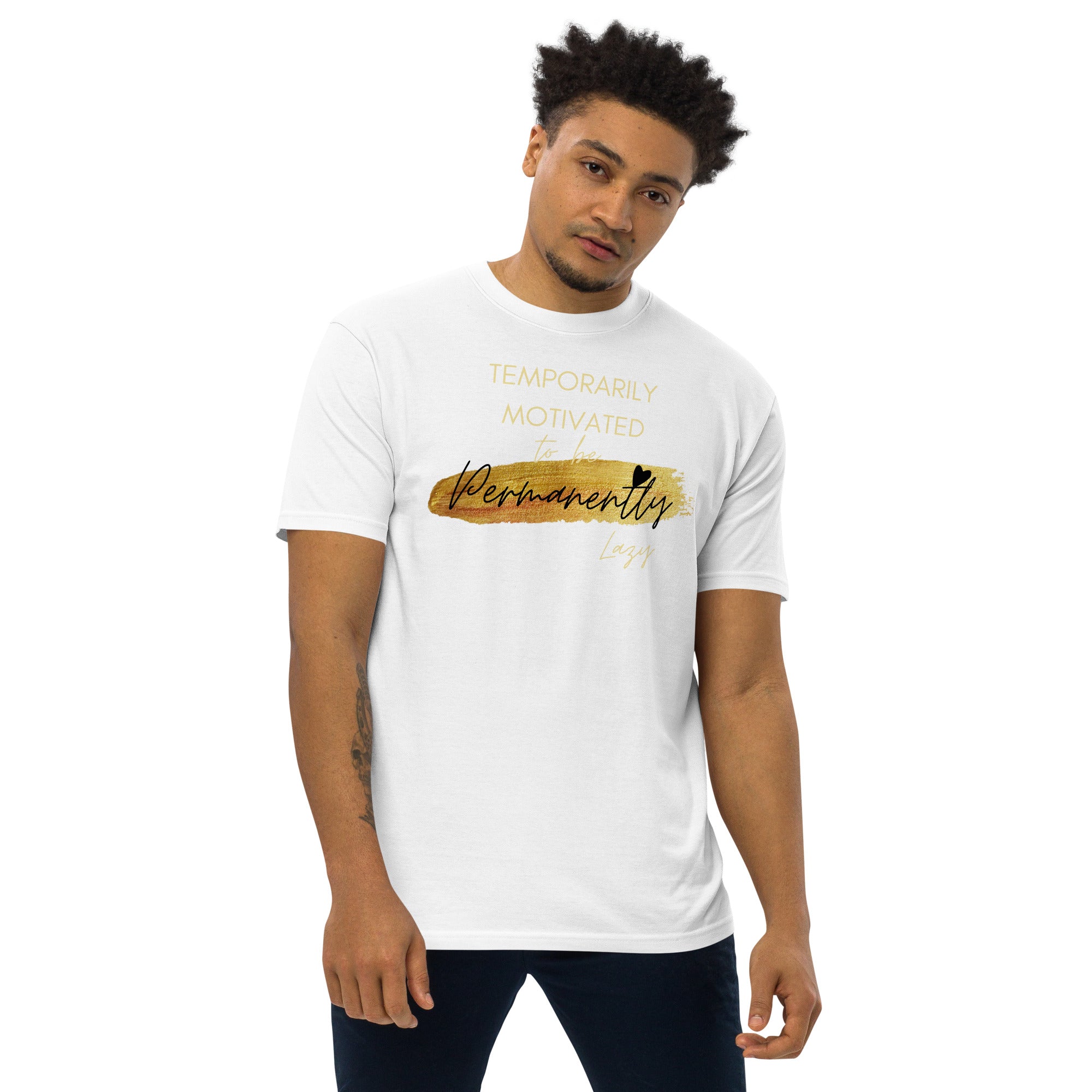 Temporarily Motivated Premium Heavyweight Tee