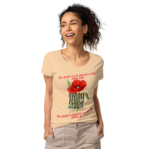 Women’s basic organic t-shirt