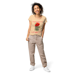 Women’s basic organic t-shirt